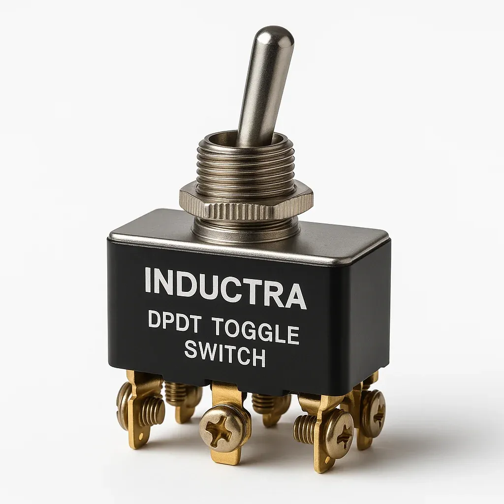 Axion Industrial DPDT Toggle Switch model 6EDC06