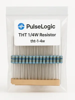 PulseLogic THT 1/4W Resistor model E11BD3