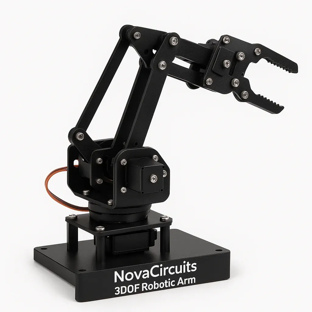 Proxima Circuits 3DOF Robotic Arm model 0560516716375F01F45